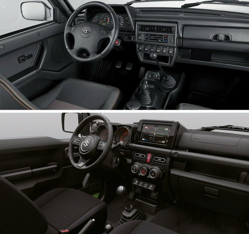 Лада Нива 2121 4х4 салон