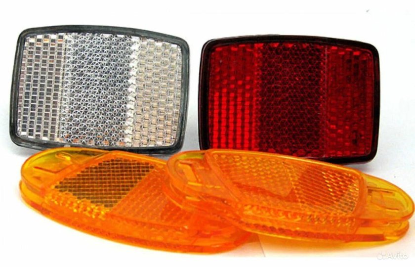 Катафот велосипедный br411