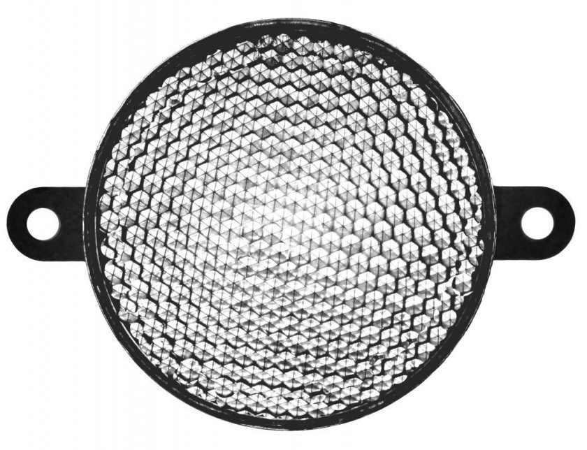 Катафот круглый белый ОСВАР