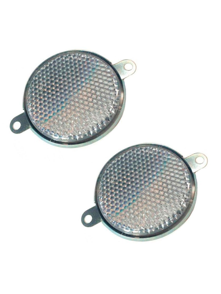 Катафот круглый белый ОСВАР фп315