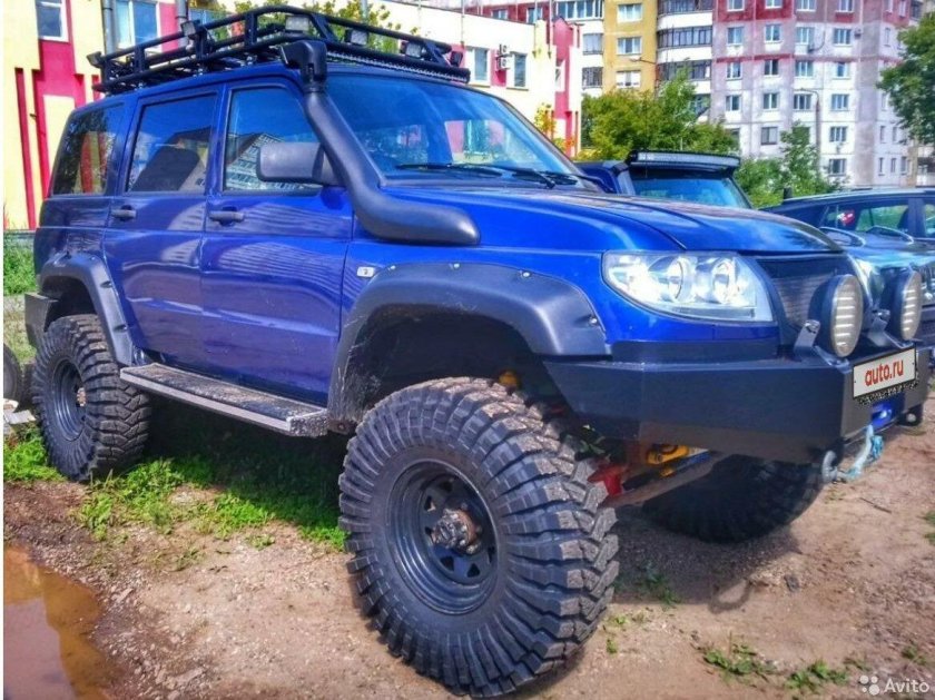 УАЗ Патриот на 37 колесах