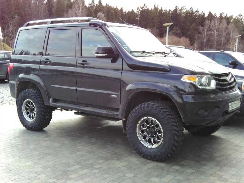 33 Шины на УАЗ Патриот