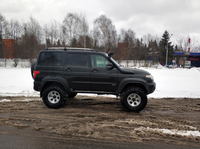 УАЗ Патриот 33 колеса лифт