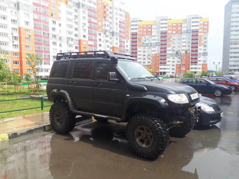 Maxxis Trepador 33 на Патриот