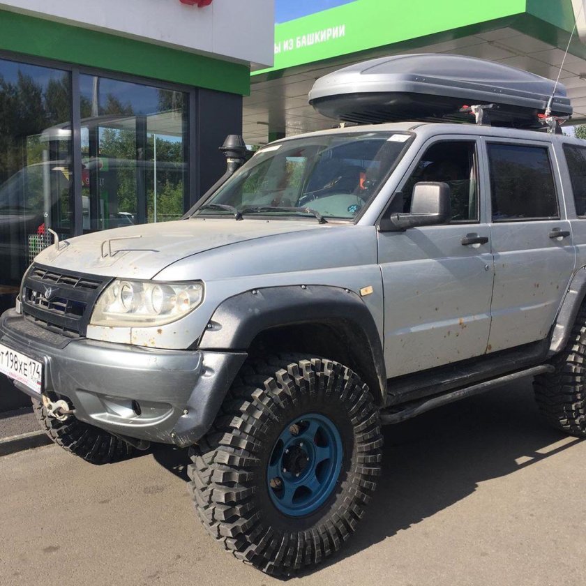 Maxxis Trepador 33 на Патриот