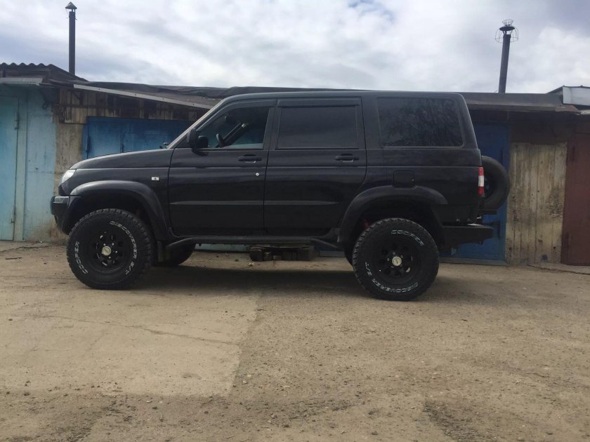 УАЗ Патриот 33 колеса лифт