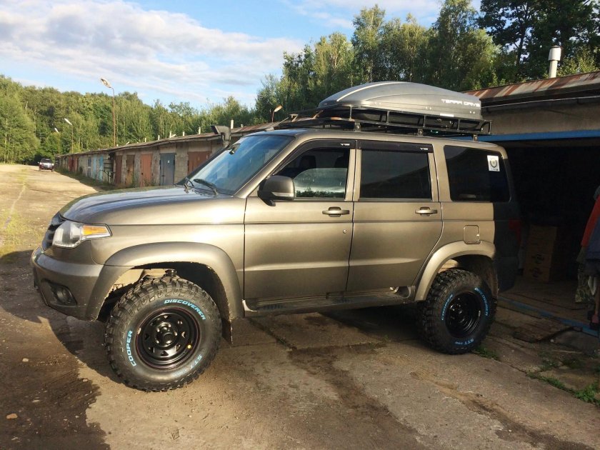 265 75 16 На УАЗ Патриот