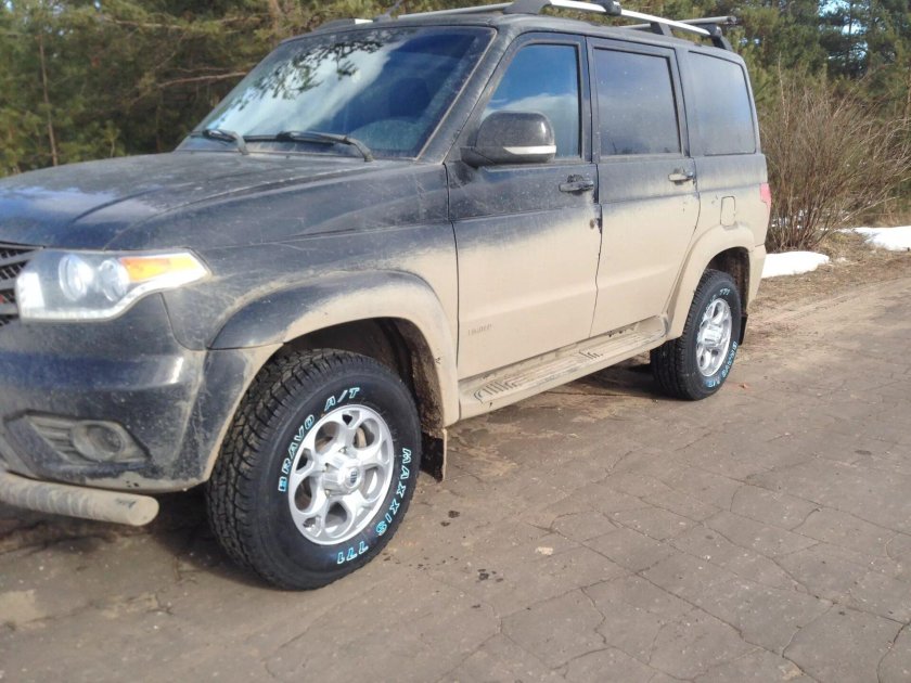 255/70 R16 на УАЗ Патриот