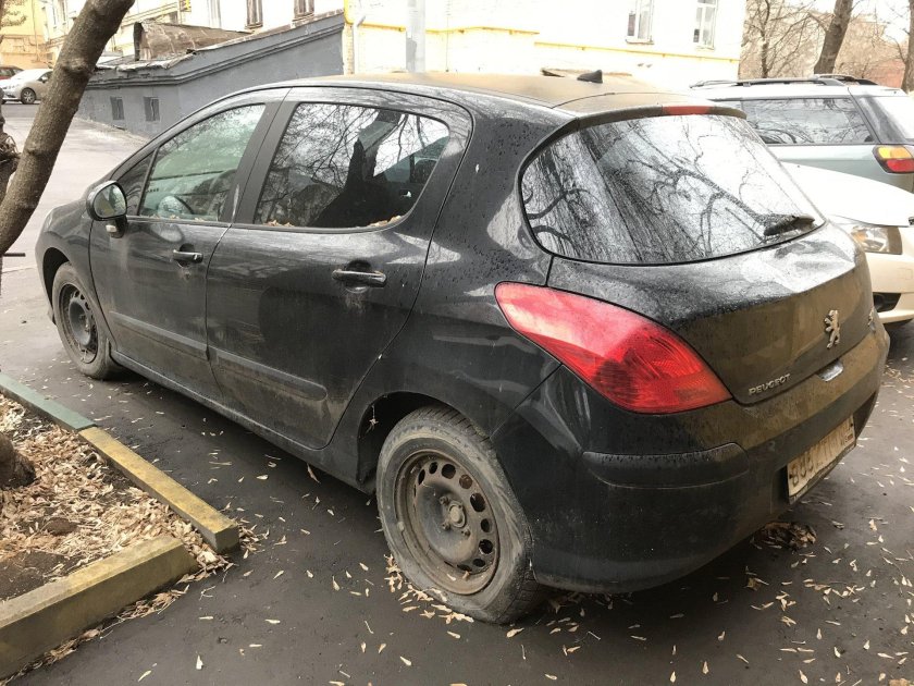 Пежо 308 коричневый металлик