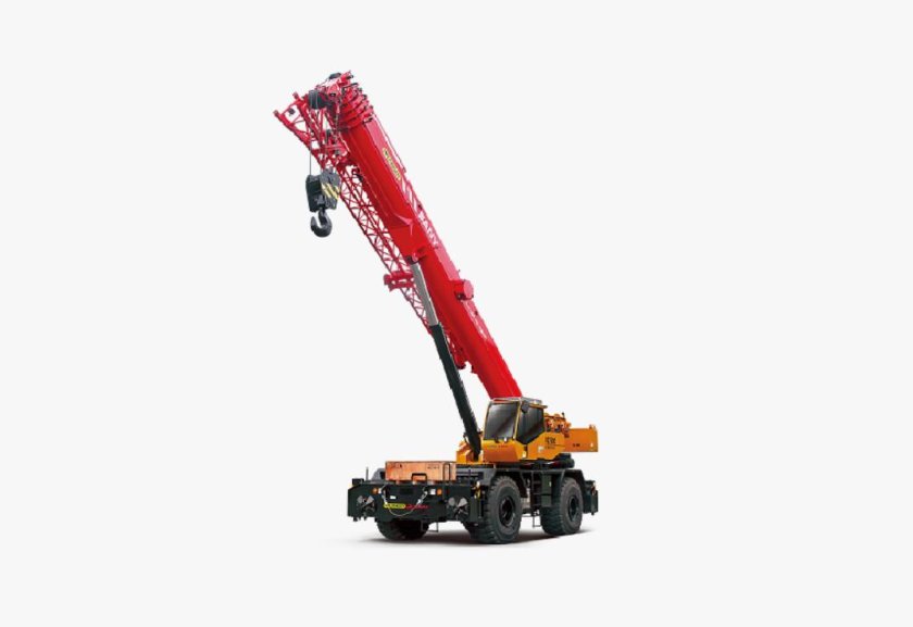 Короткобазовый кран Palfinger sany