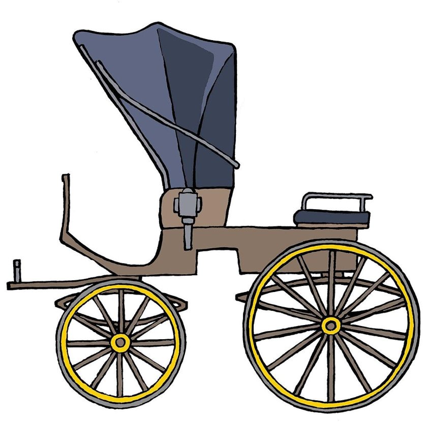 Карета рисунок