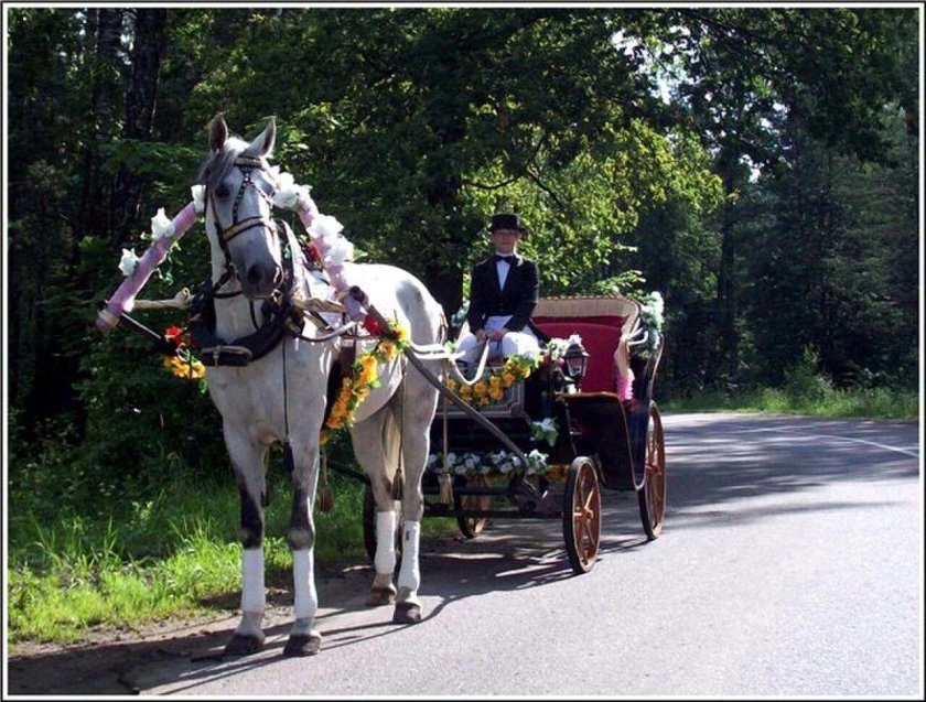 Фаэтон свадебный