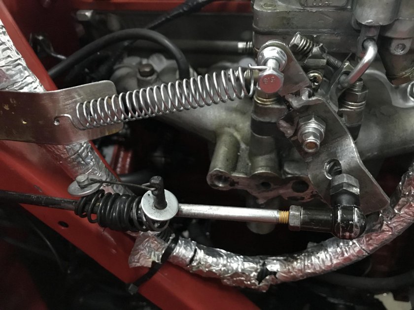 Тяга карбюратора к135