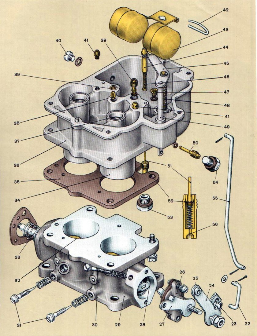 ЗИЛ-131 карбюратор, к-135