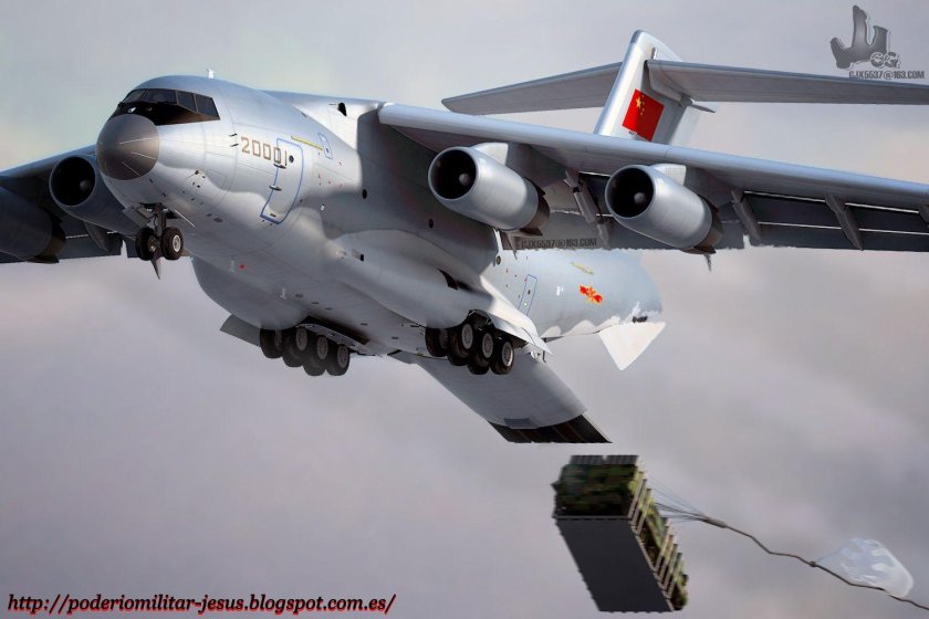 Китайский транспортник y-20