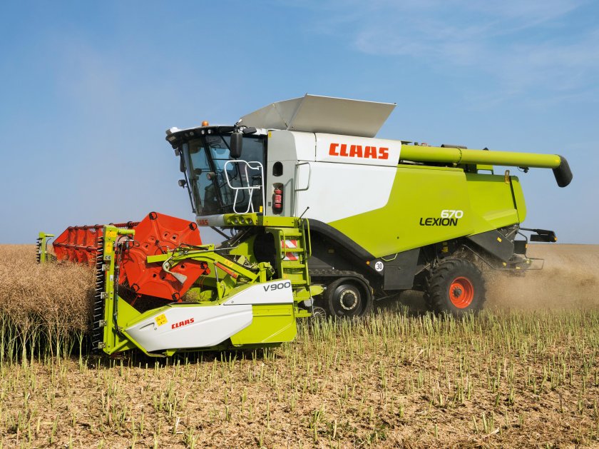 Комбайн CLAAS Lexion