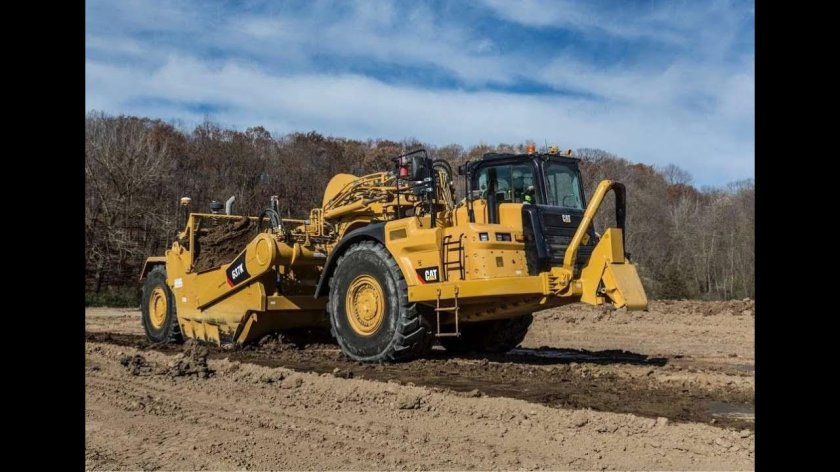 Скрепер Caterpillar 657g
