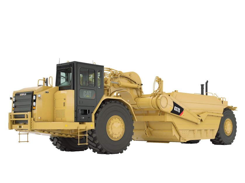 Скрепер Caterpillar 637f