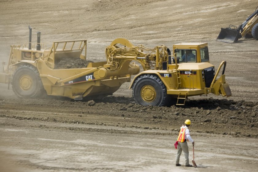 Скрепер Caterpillar 657g