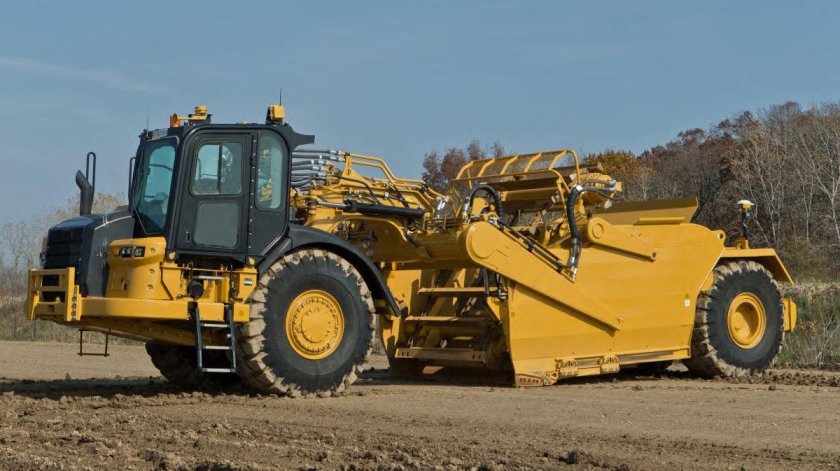Скрепер Caterpillar 637f