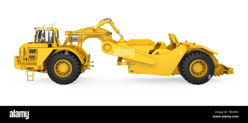 Скрепер самоходный