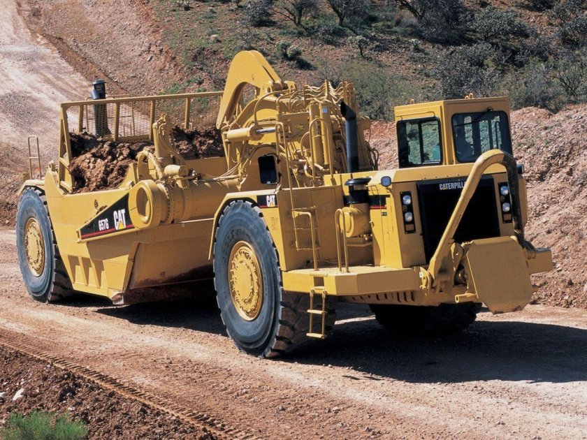 Скрепер Caterpillar 657g