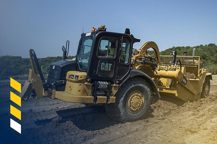 Скрепер Cat 621k