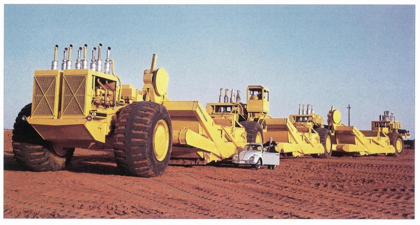 Скрепер Летурно