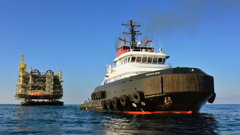 Баркас буксир