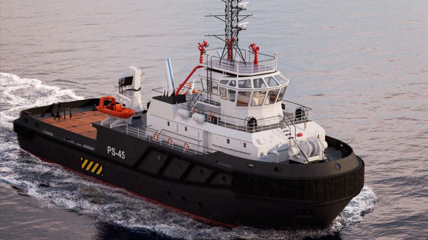 Спасательный буксир Полярный конвой