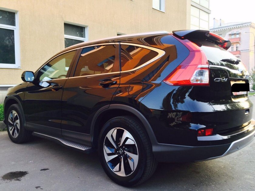 Honda CR-V 2016 черная