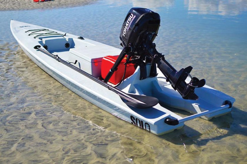 Рыболовный каяк (Motor Skiff 13 ft)