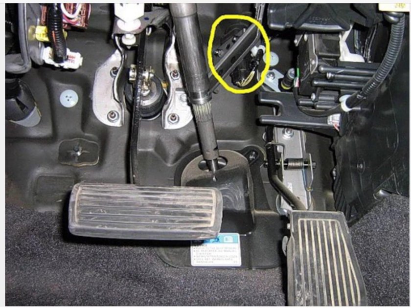 Honda Accord 7 кнопка отключения бензонасоса