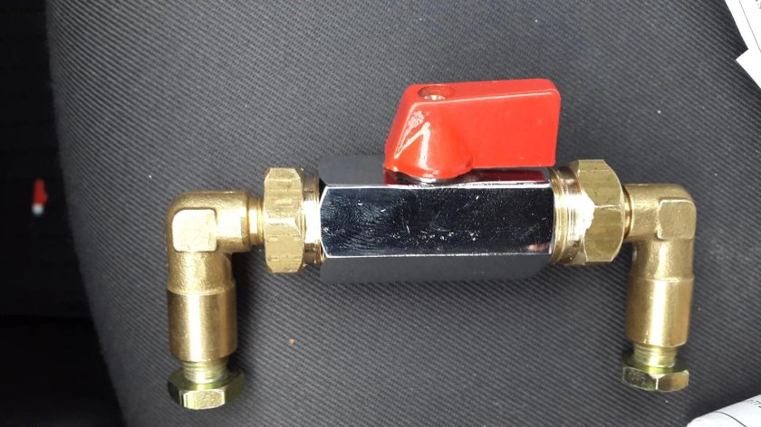 Кран на стояночный тормоз Газель