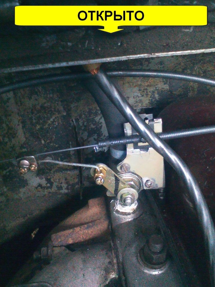 Трос крана отопителя УАЗ 452