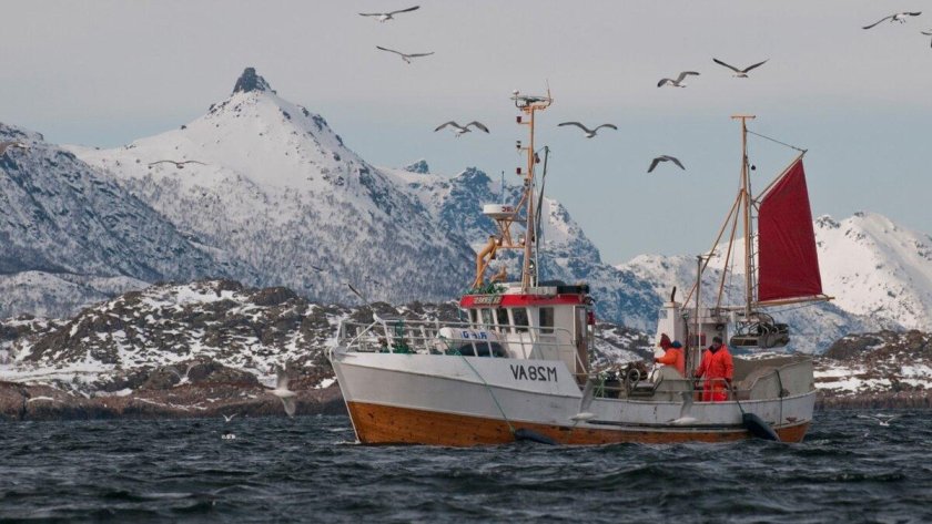 Рыболовецкий сейнер Норвегия
