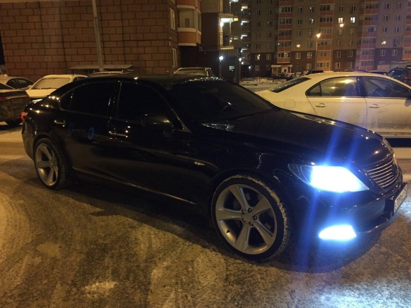 Лексус лс 460 тонированный