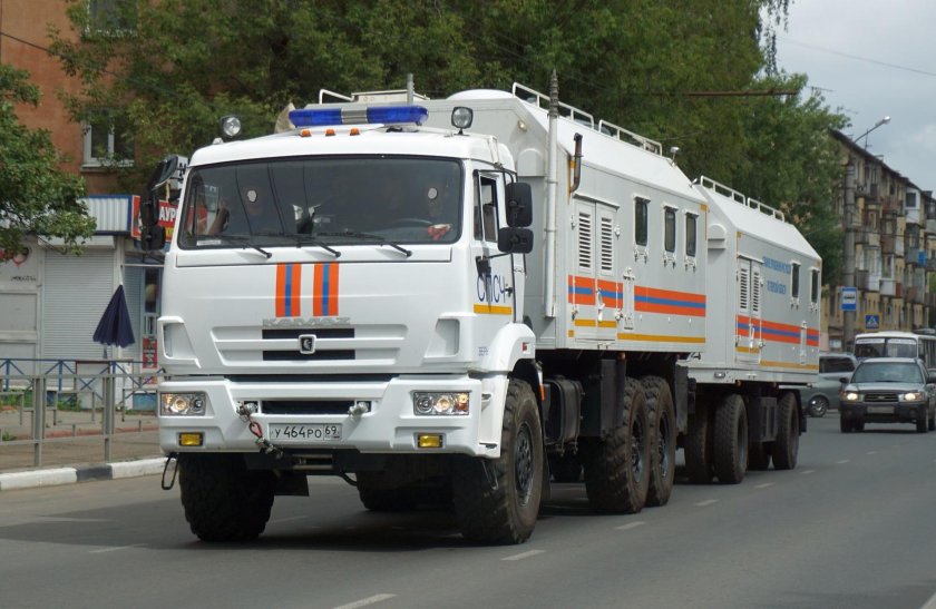КАМАЗ 43118 МЧС АСМ