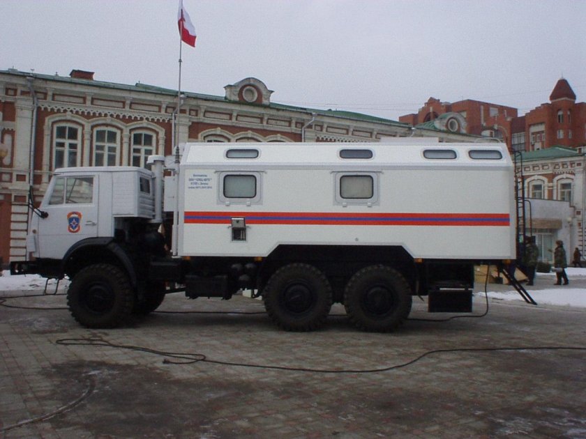 КАМАЗ 4310 кунг МЧС
