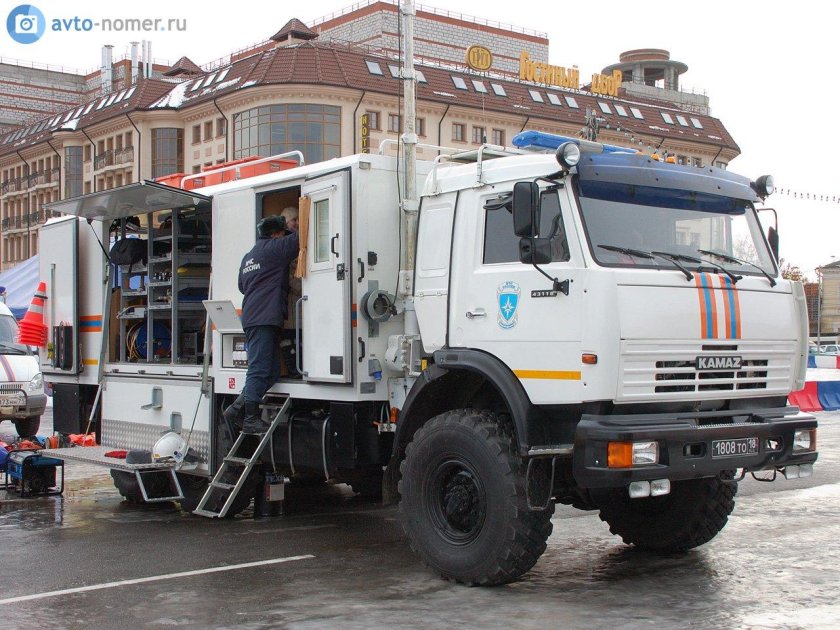 КАМАЗ 43118 МЧС АСМ