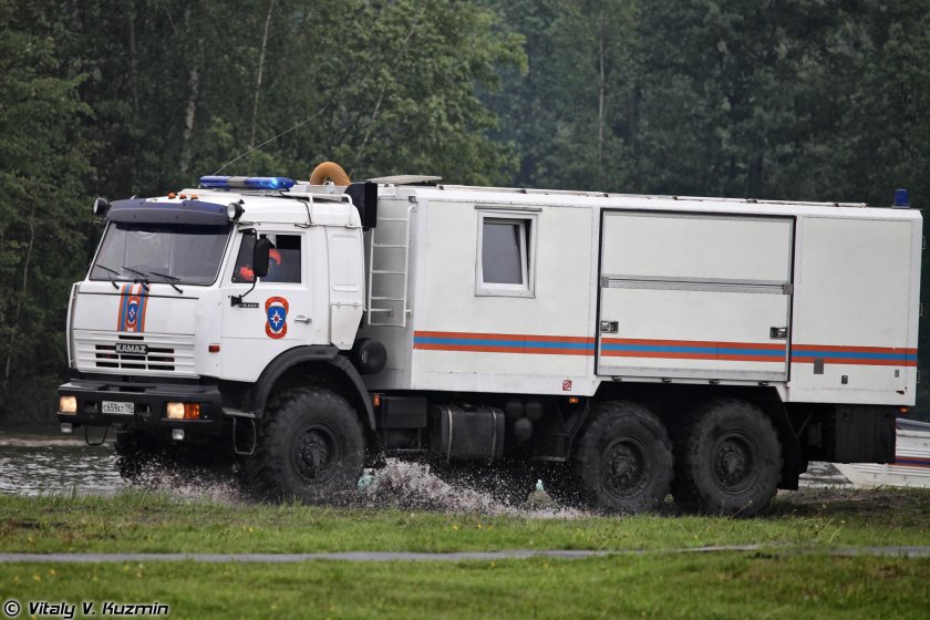 КАМАЗ 43118 МЧС АСМ