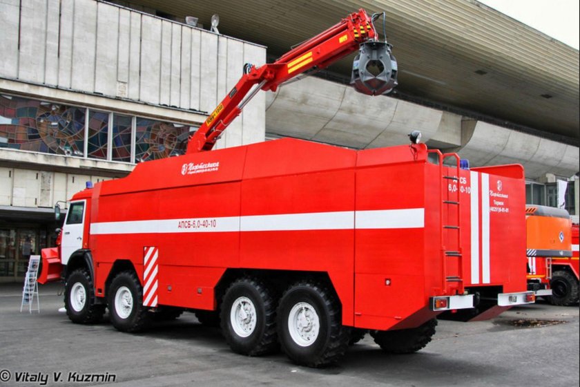 Пожарный КАМАЗ 63501 АПСБ 6 0 40 10