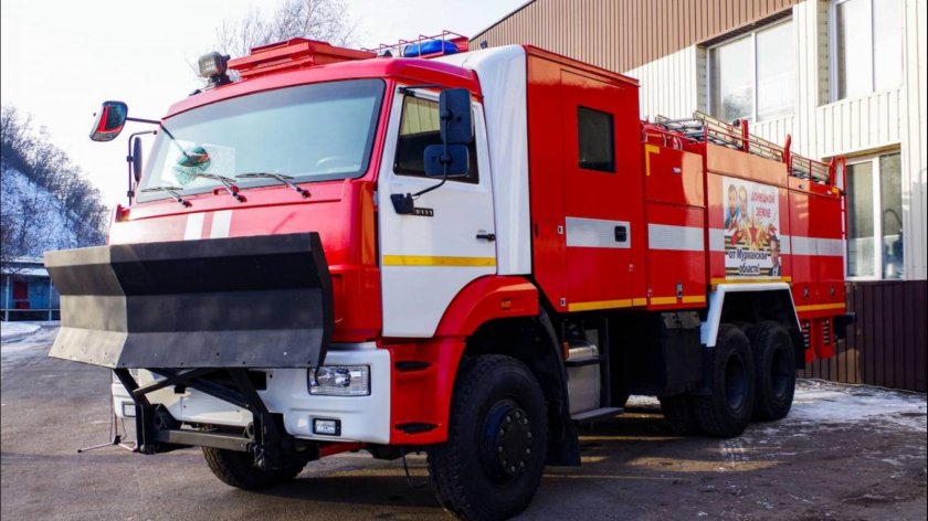 АЦБ пожарная автоцистерна бронированная