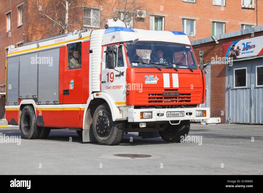 Пожарная машина КАМАЗ 43253