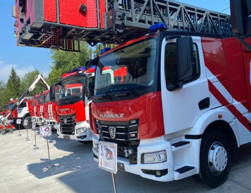 Новый пожарный КАМАЗ 2022