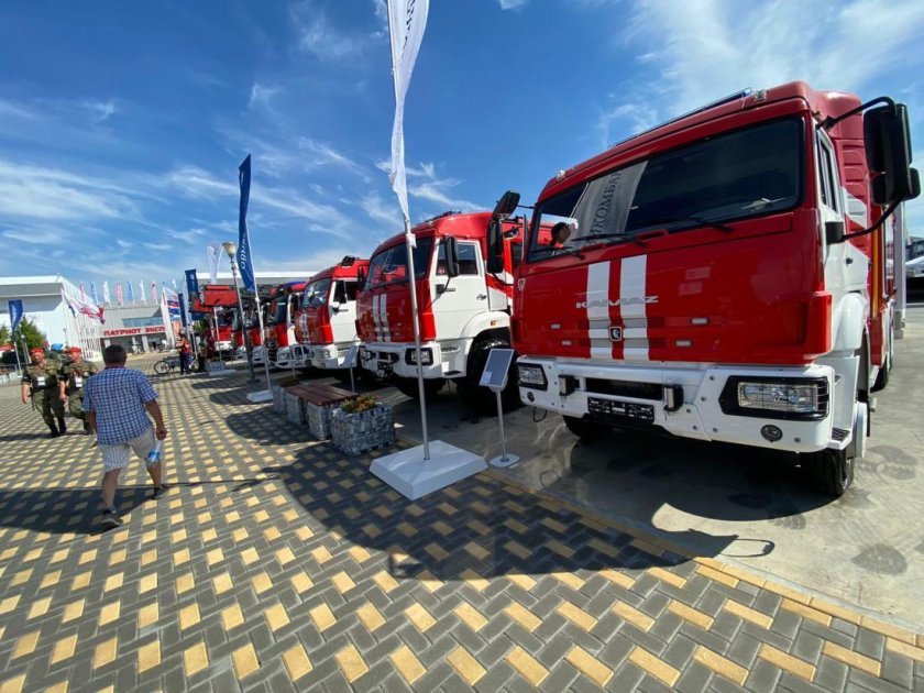 Новый пожарный КАМАЗ 2022
