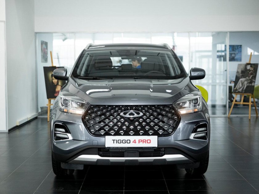 Tiggo 4 Pro серый