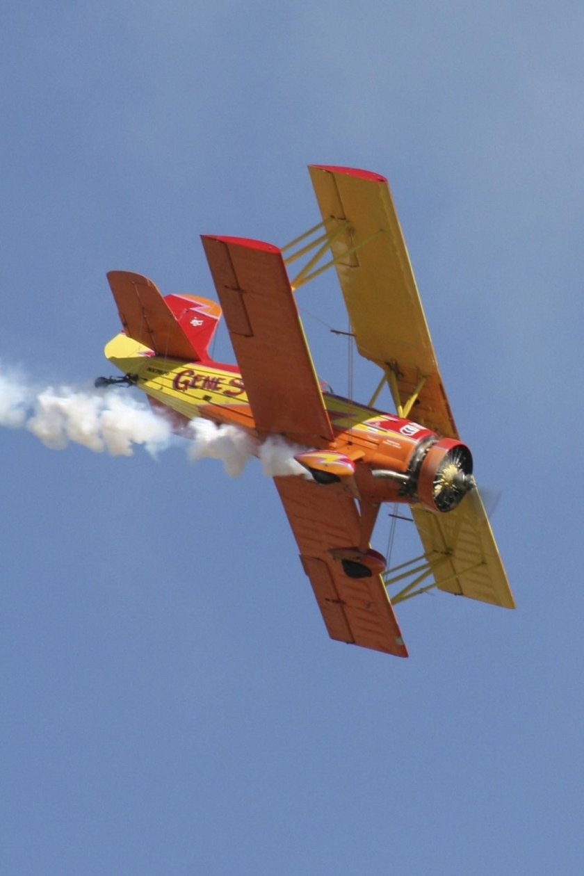 Биплан на Аляске