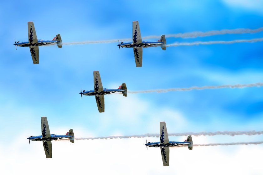 Blue Phoenix пилотажная группа