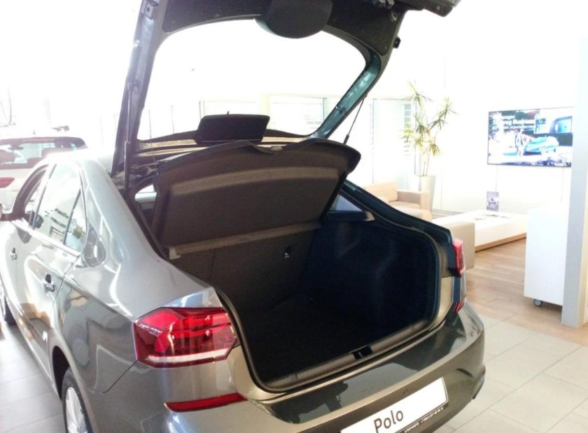 Volkswagen Polo 2021 багажник
